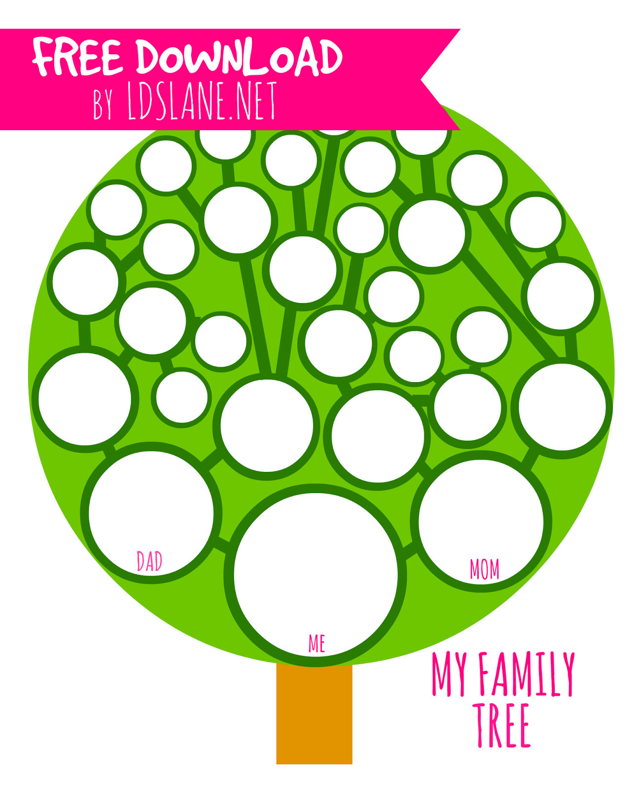 Family Tree Picture Printable In Tamil