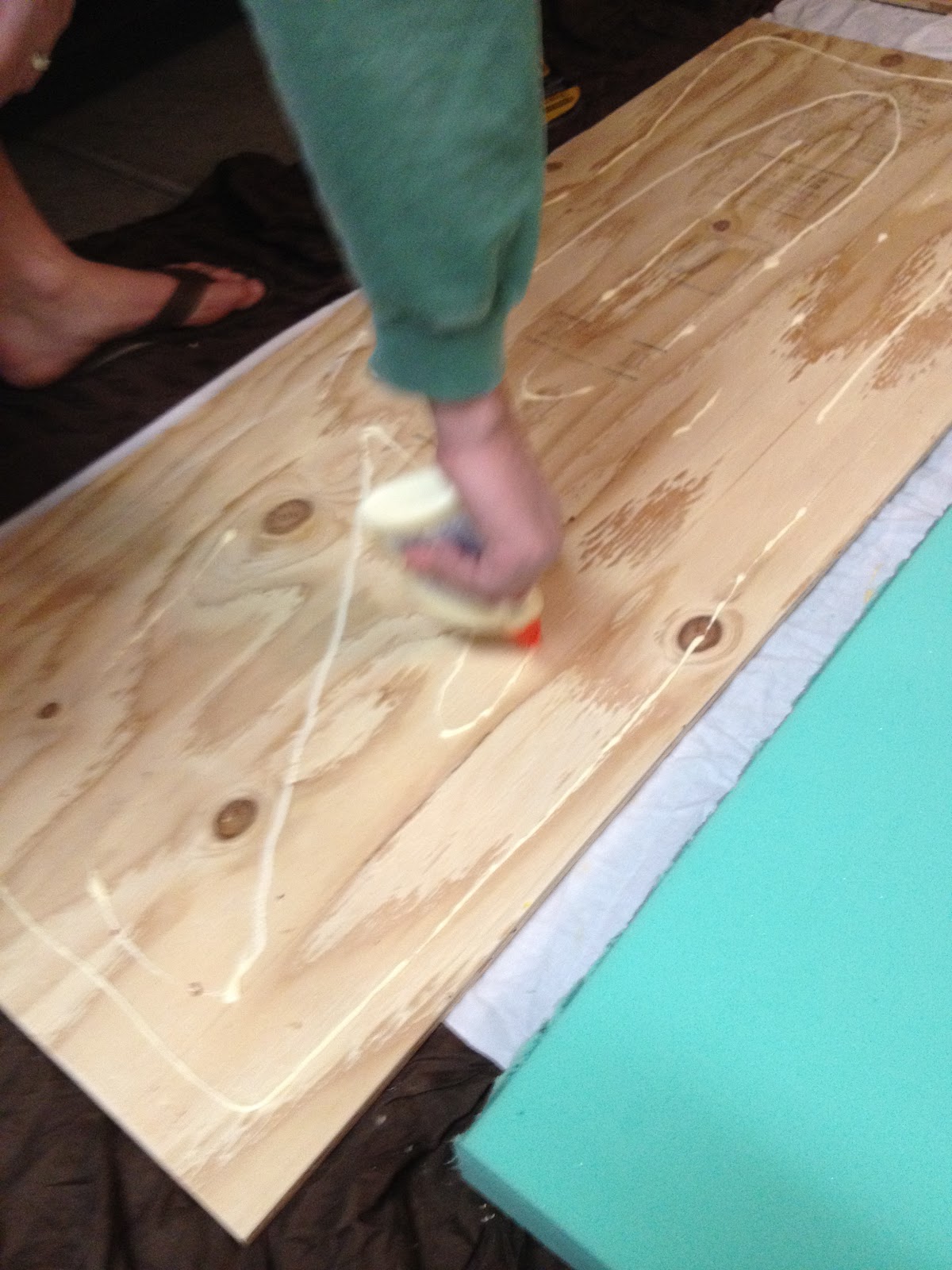 Southern Belle of the West Make Your Own No Sew Window Seat Cushion!