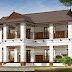 3254 square feet 4 bedroom traditional Kerala home design