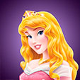 Invitacion de Cumpleaños de Aurora Bella Durmiente Princesas Disney