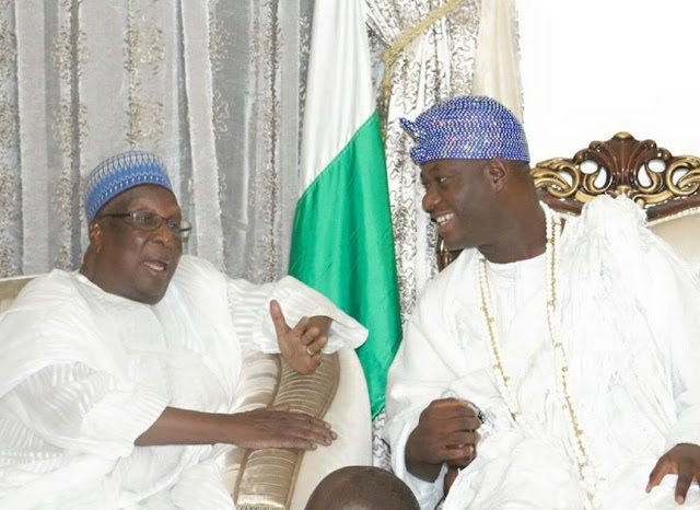 Ooni Of Ife Oba Ogunwusi Turns Politician, Visits Ex-PDP Chairman In Abuja [PHOTOS]
