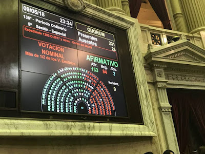 Diputados: se aprobó la Emergencia Tarifaria. Con 133 votos positivos la oposición se impuso a los 94 votos negativos de Cambiemos y dio media sanción al proyecto de tarifas