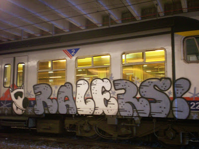 graffiti trains derme ralers