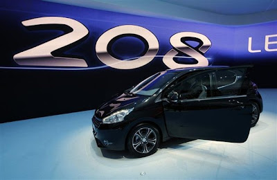 2012Peugeot 208 model-Geneva Auto Show