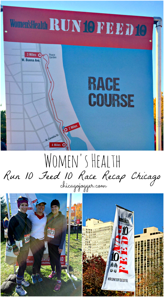 Women's Health Run 10 Feed 10 Race Recap Chicago Jogger