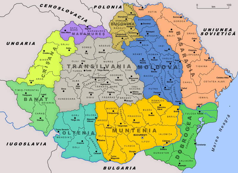 Transylvania, Romania and Maps and Castles
