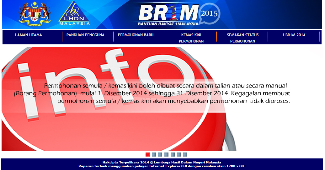 Borang Permohonan BR1M 2015 Online  Budak Bandung Laici