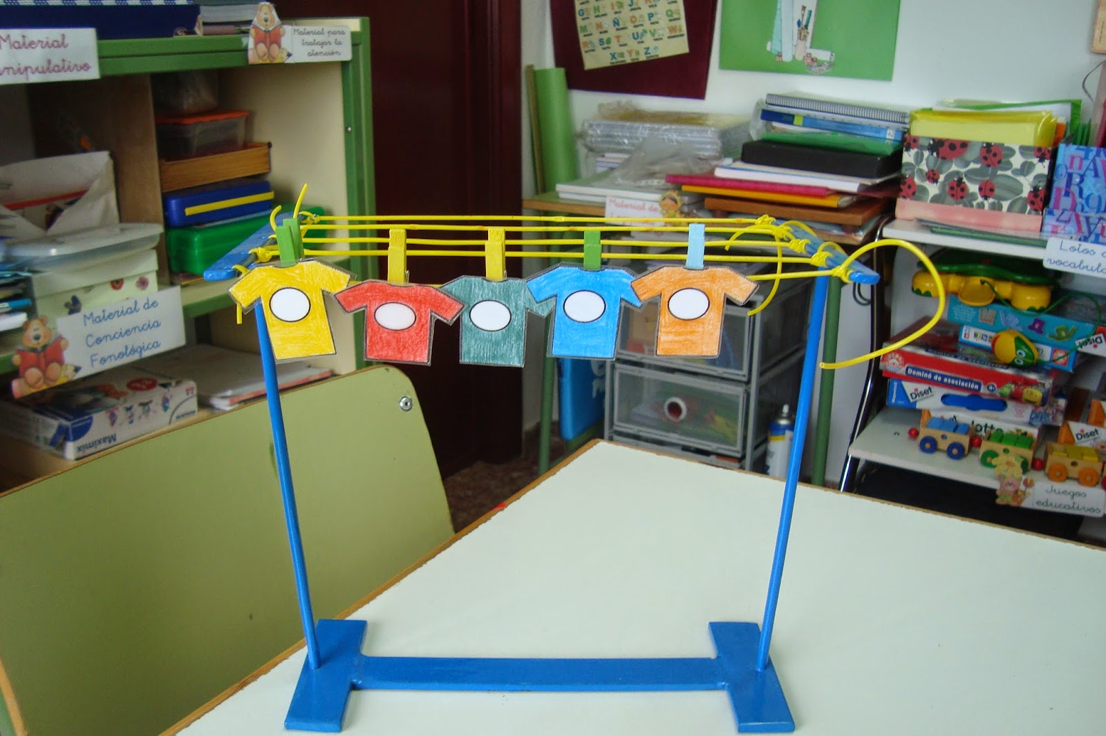 La clase de Ana: Nuestro tendedero...