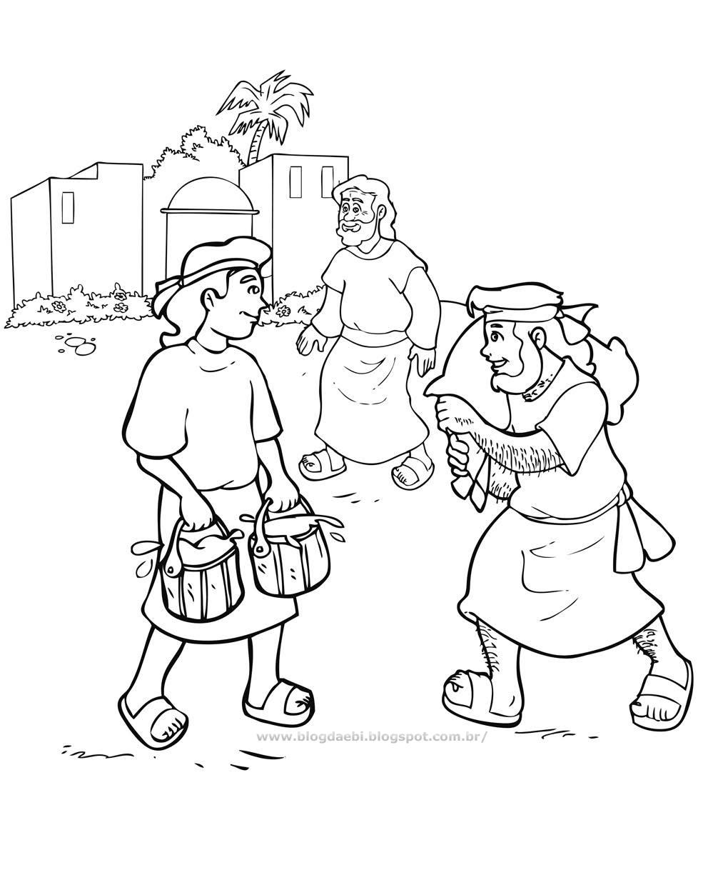 jacob and laban coloring pages - photo #48