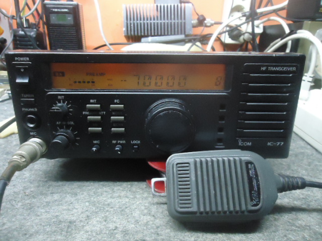 OBIN RADIO: ICOM IC 77 SOLD OUT