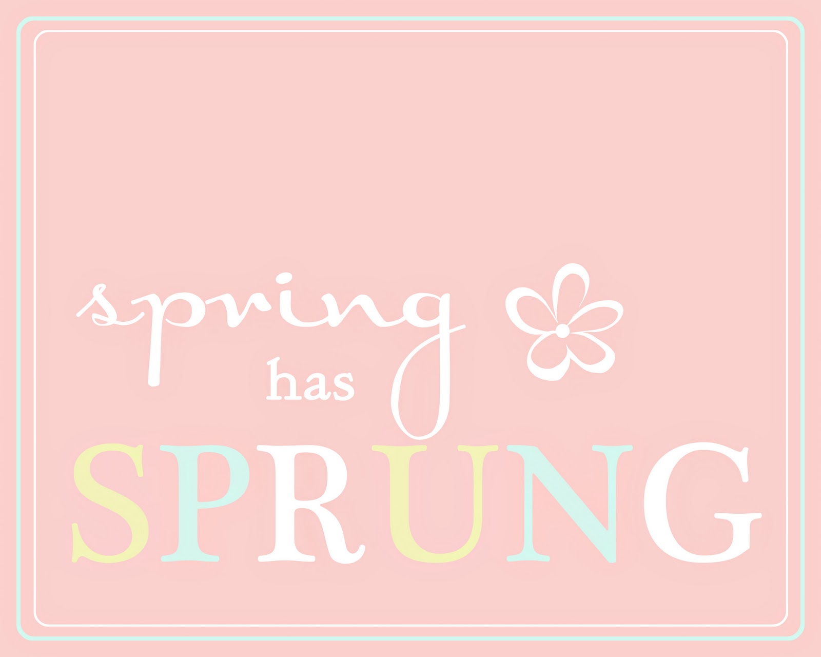 Saying It Sweet Spring has Sprung Printable