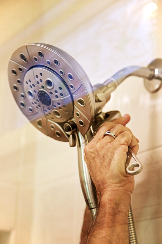 How To Install A Shower Head and a 300 Giveaway Shabbyfufu