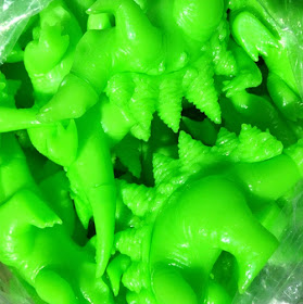 Unpainted Slime Green Stegoforest Vinyl Figure by Ghost&Flower