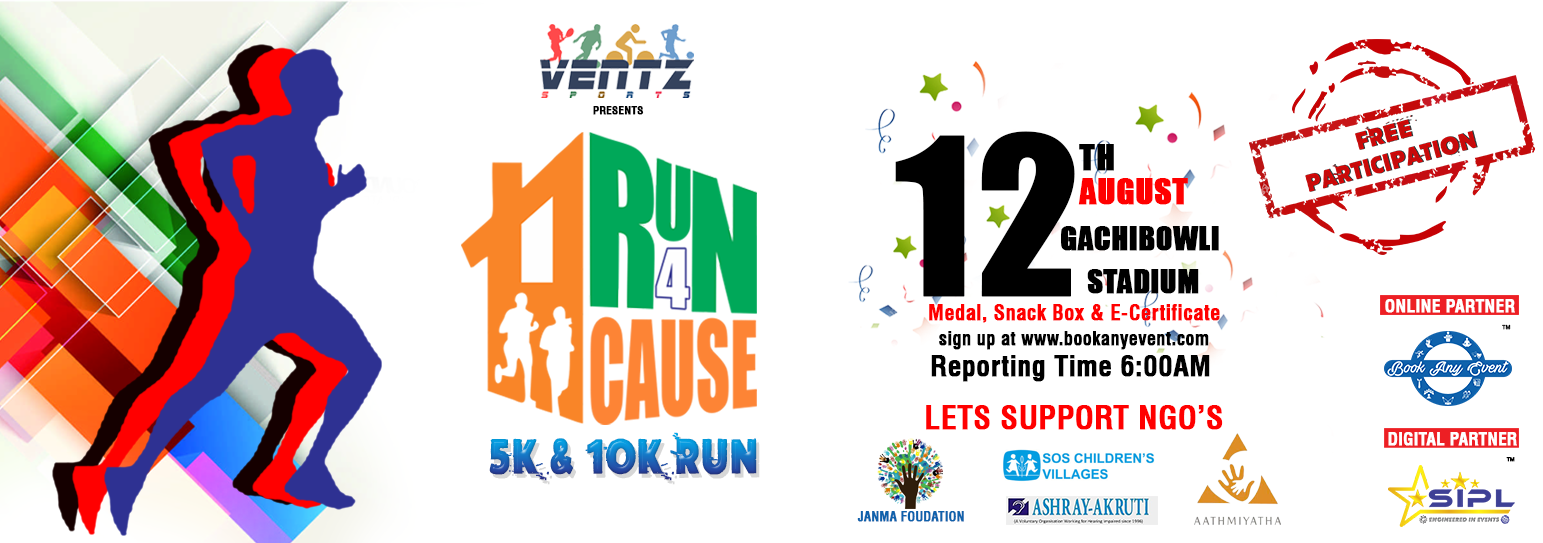 Run For A Good Cause to Support The NGO’s Best Event Tickets Selling