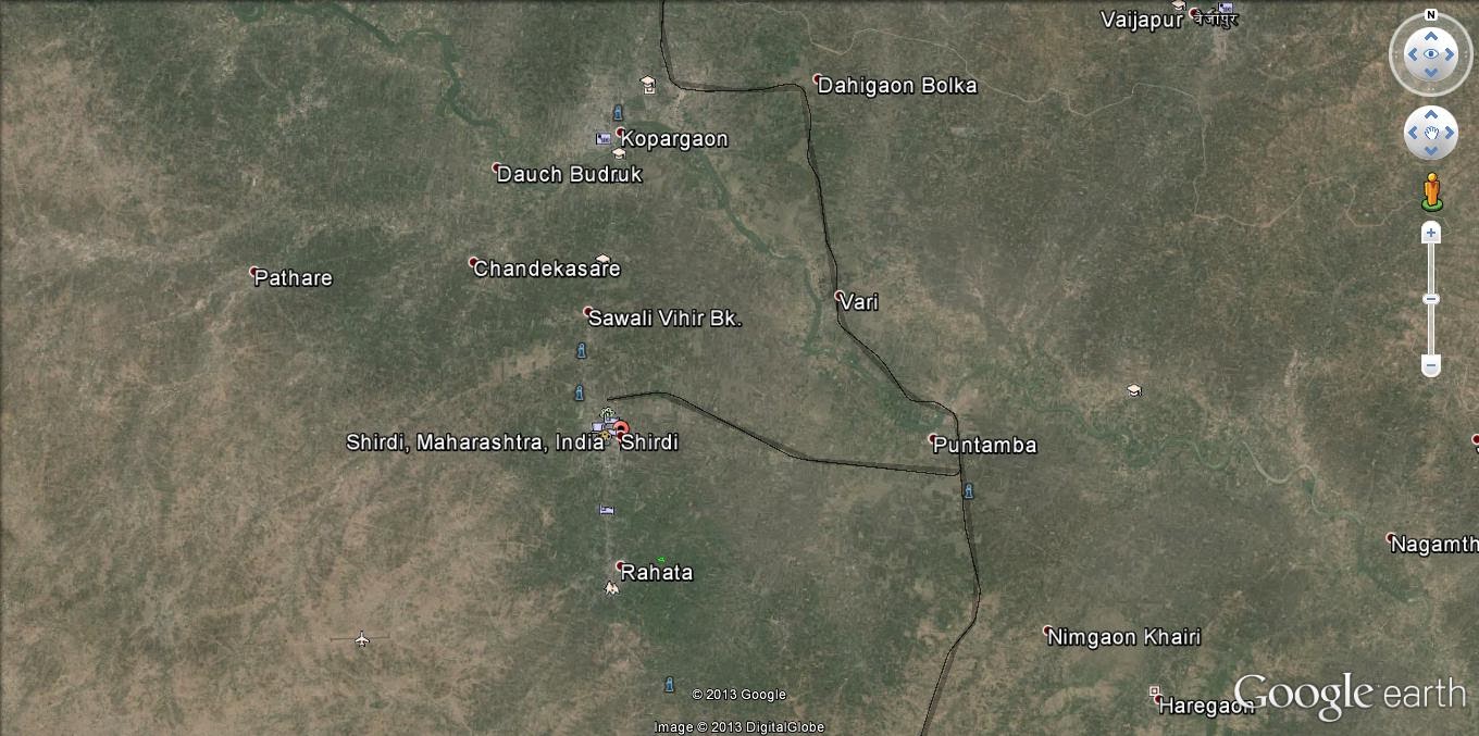 SHIRDI TOURIST GUIDE (TOURIST DIRECTORY) Maps of Shirdi