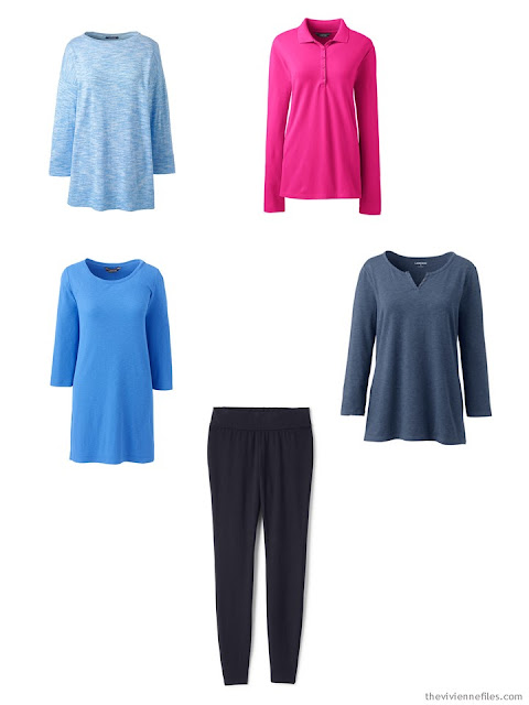 a wardrobe capsule of leggings with tunics a wardrobe capsule of leggings with tunics