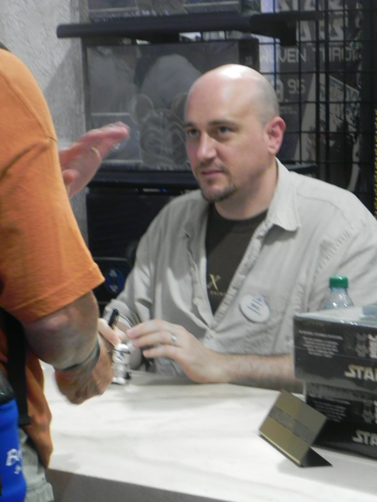 Disney Vinylmation and Pin Traders: Mike Sullivan Star Wars signing at