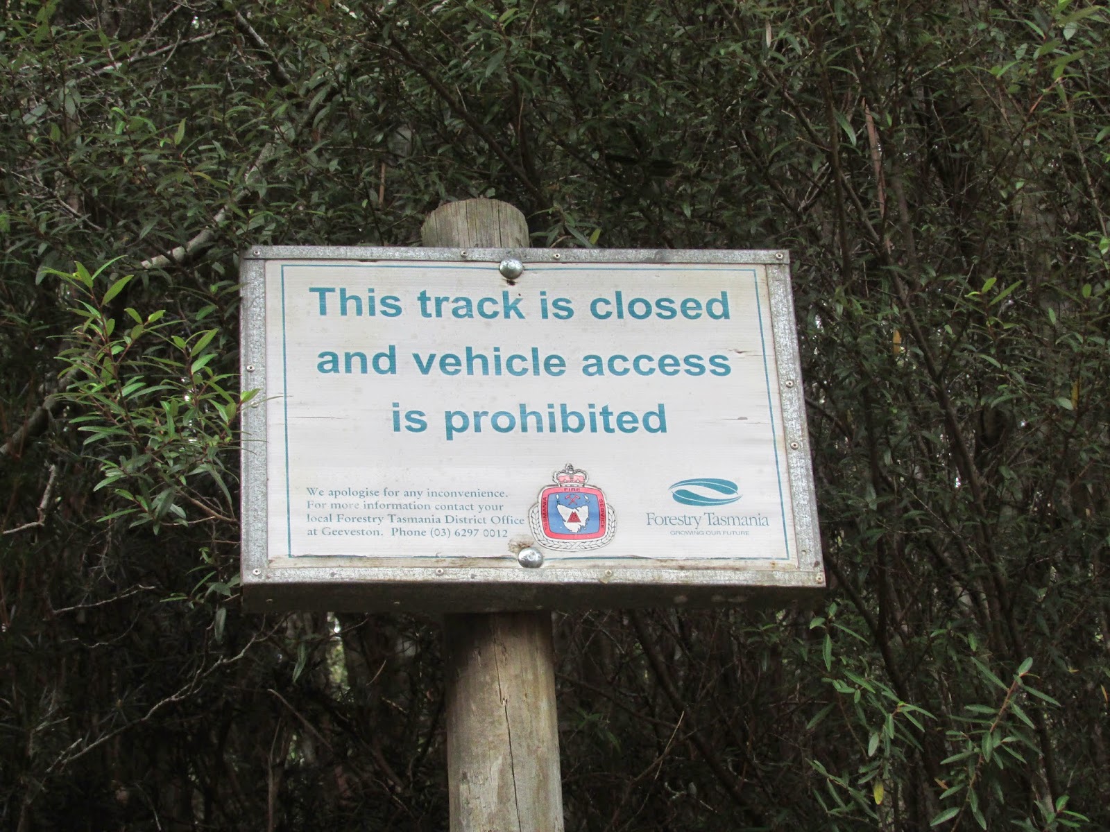 Bakers Creek Trail Hiking South East Tasmania