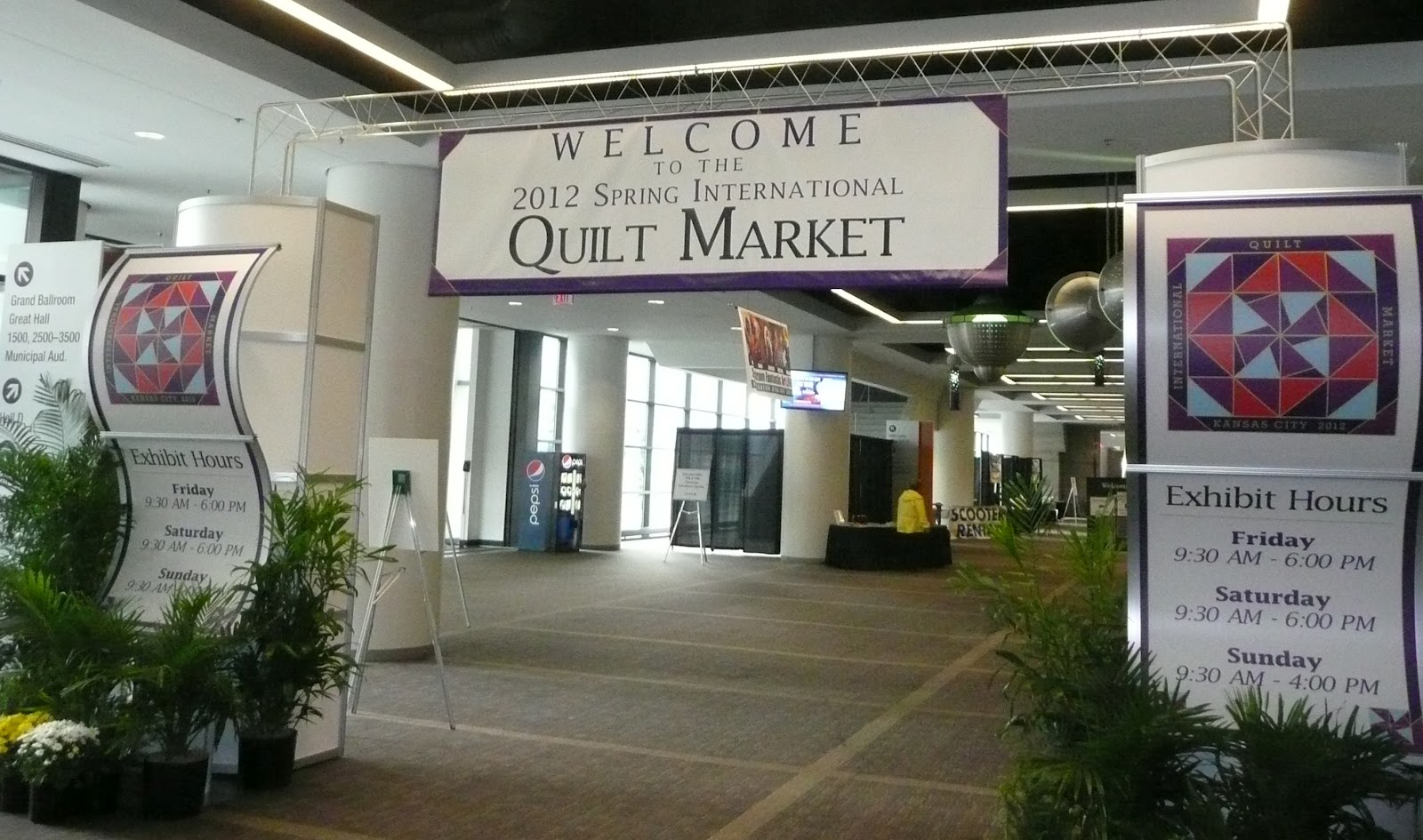 Annemarie's Anecdotes Spring Quilt Market 2012 Kansas, MO