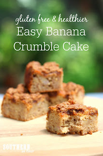  Easy Gluten Free Banana Crumble Cake Recipe