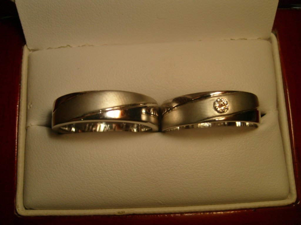 cincin kawin wedding rings platina emas putih palladium 