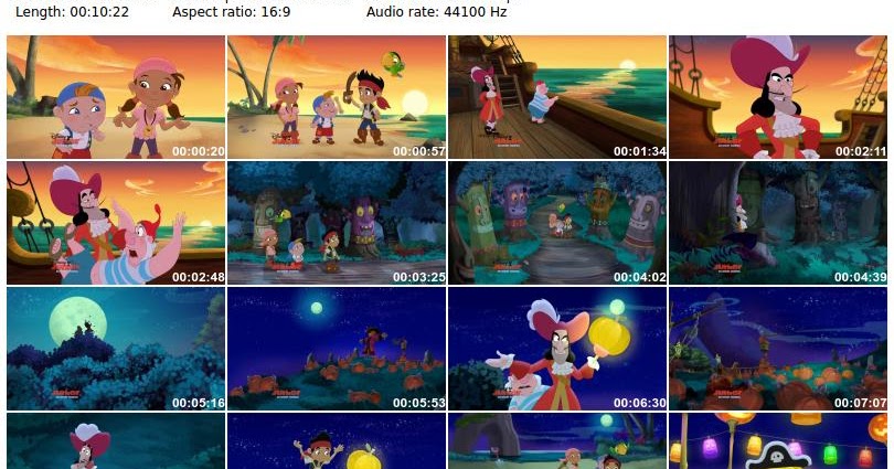 Download Animasi Jake and The NeverLand Pirated Episode Night Of The
