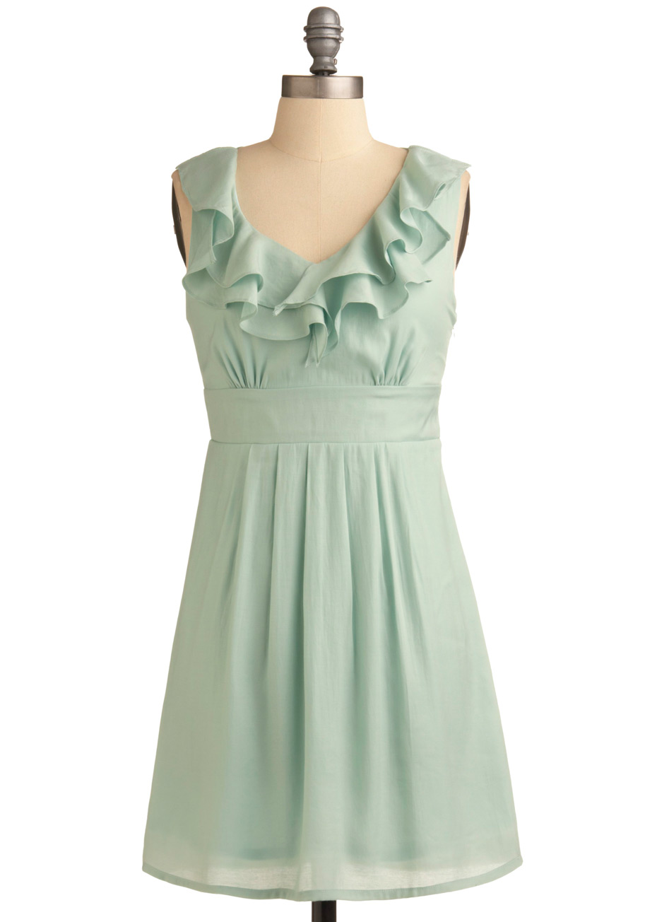 Thrift and Shout Cute Outfit of the Day Mint Green Trend