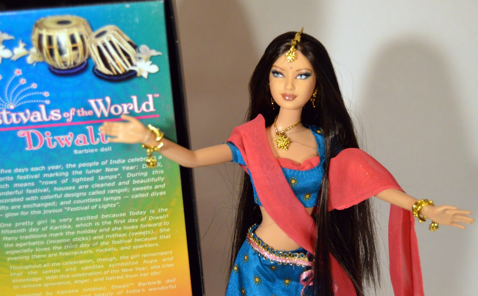 Mis Muñecas BARBIE FESTIVALS OF THE WORLD DIWALI (INDIA)