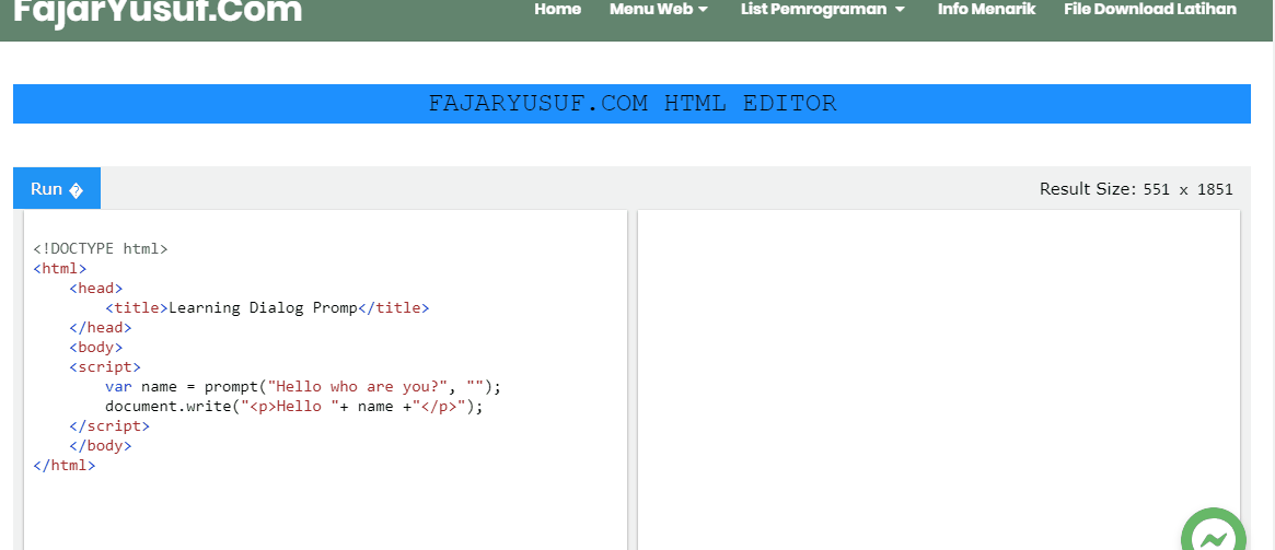 Know Your Dialog Window in Javascript Programming
