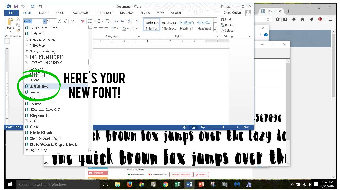 Font Friday: My 10 Favorite {Free} Script Fonts {and How to Download ...