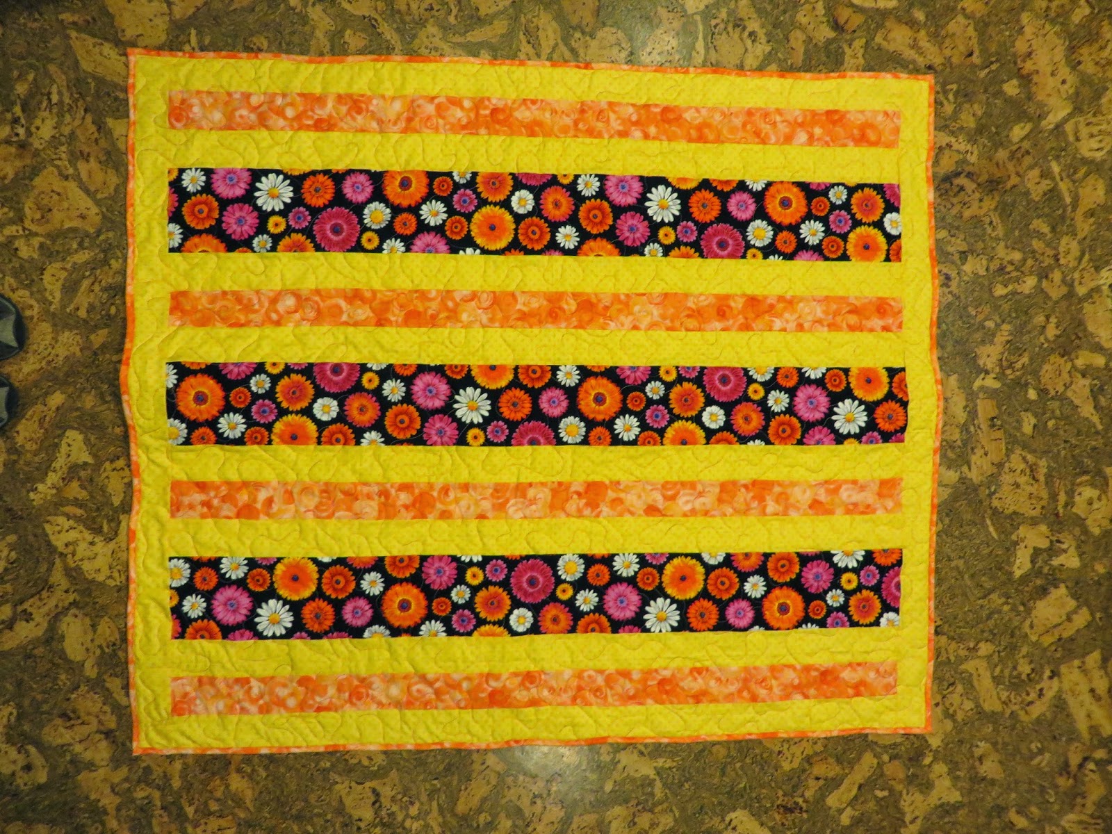 I Must Be Off My Bobbin....dee dee quilts Baby Quilt s 32 39