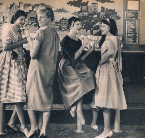 i og Mode i 50erne