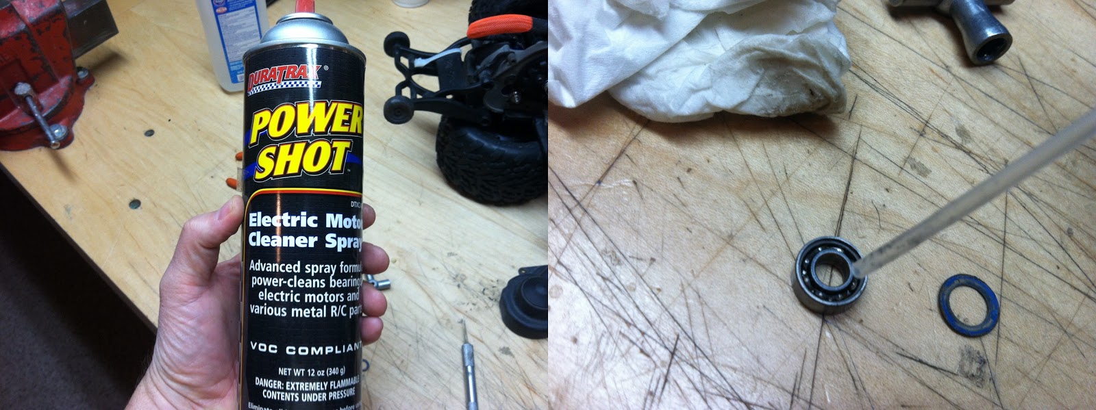 Hobby On RC Blog Cleaning Sealed Ball Bearings