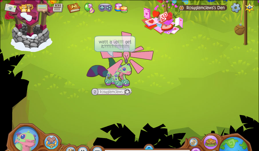 The Animal Jam Rock Make me famis
