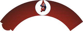 Wrappers para Cupcake de Spiderman. 