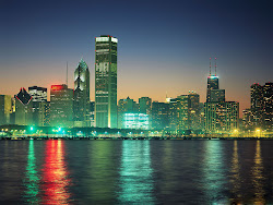 City Background Chicago 2