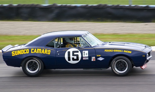 Racing Insurance Car for Classic and Antique Chevrolet Camaro