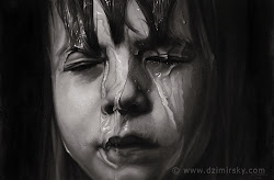 Dzimirsky s Hyper Realistic Drawings: Top Hyper Realistic Drawing Portraits Meltingice Crown Wet Girl By Dirk Dzimirsky