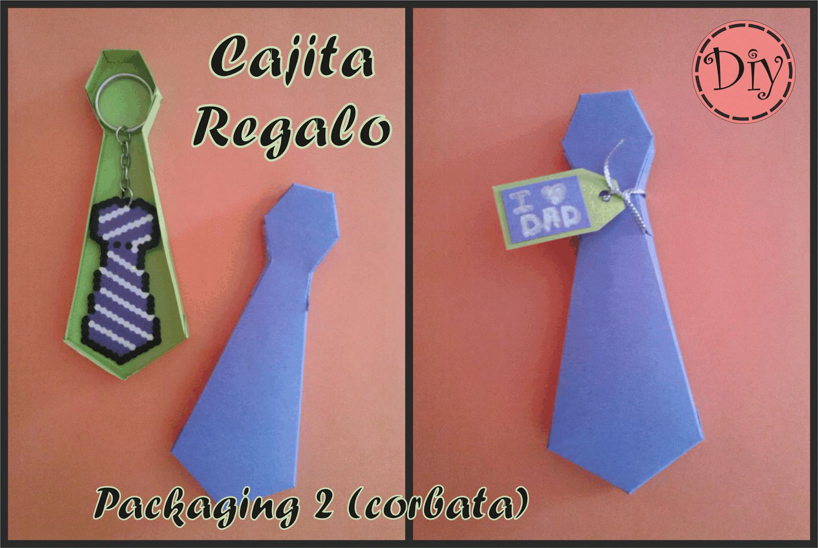 Diy: Diy Cajita Regalo - Packaging 2 (corbata)