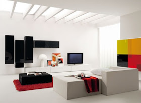 Ideas para decorar, diseñar y mejorar tu casa.: Salas Blancas con