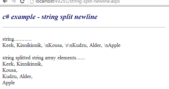 C# new string Clearance
