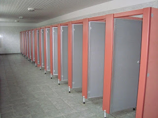 phenolic cubicle toilet