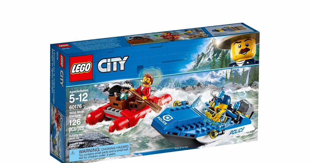BRICK2018: LEGO SET DATABASE LEGO 60176 Wild River Escape