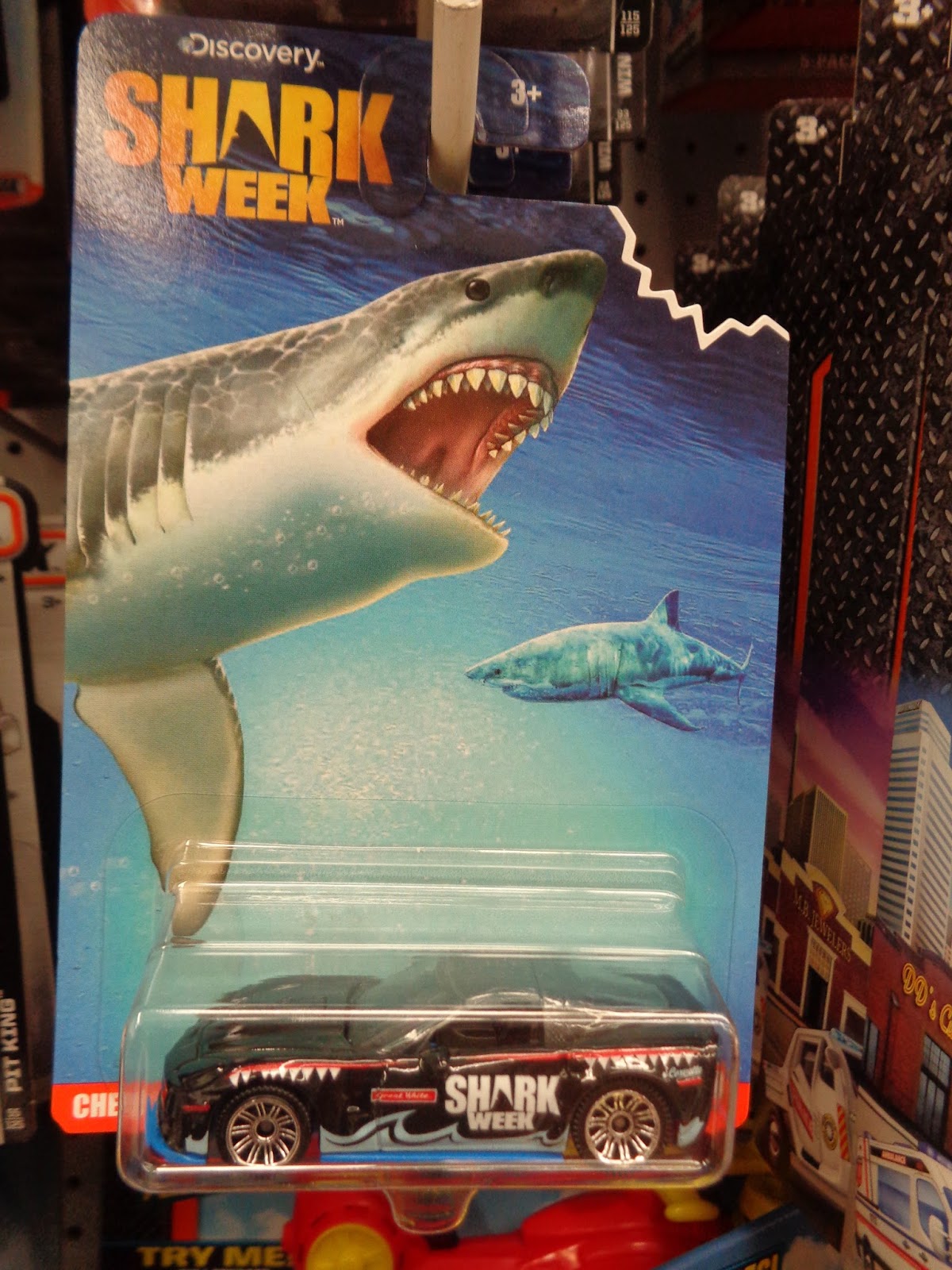 J And J Toys Matchbox Shark Week Cars