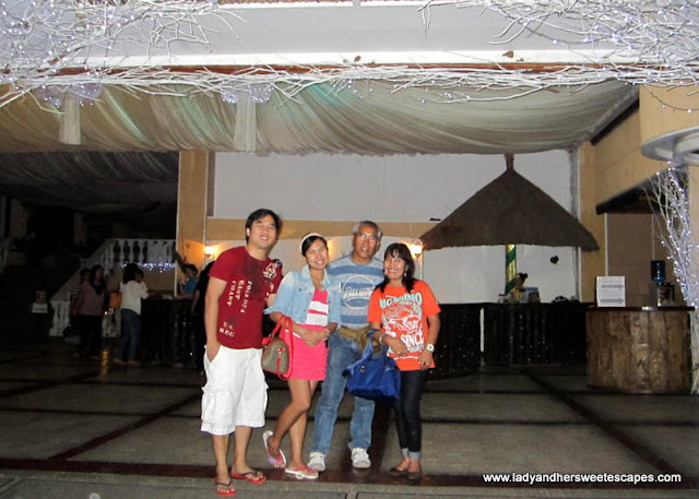 family in Leyte Park Hotel in Leyte Tour