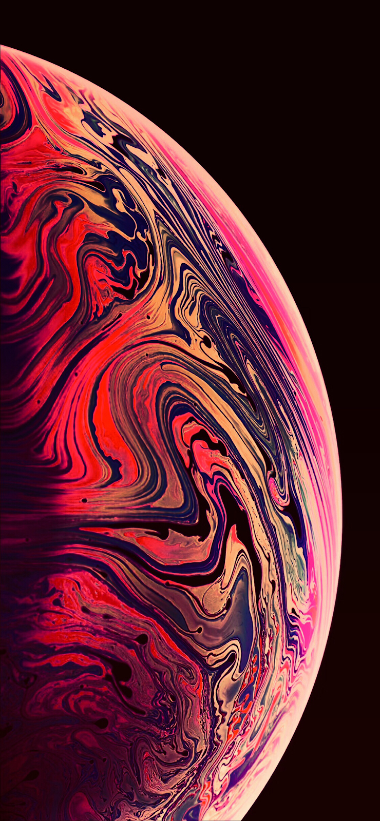 iPhone XS MAX Gradient Modd Wallpapers by AR72014 (2 variants)