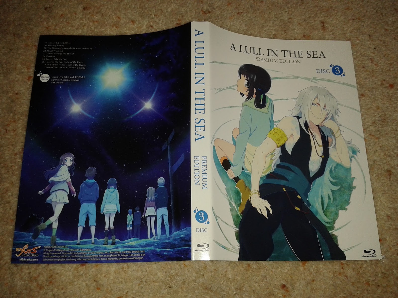 A Lull in the Sea / Nagi no Asukara Complete Season Set 1 2 Anime DVD