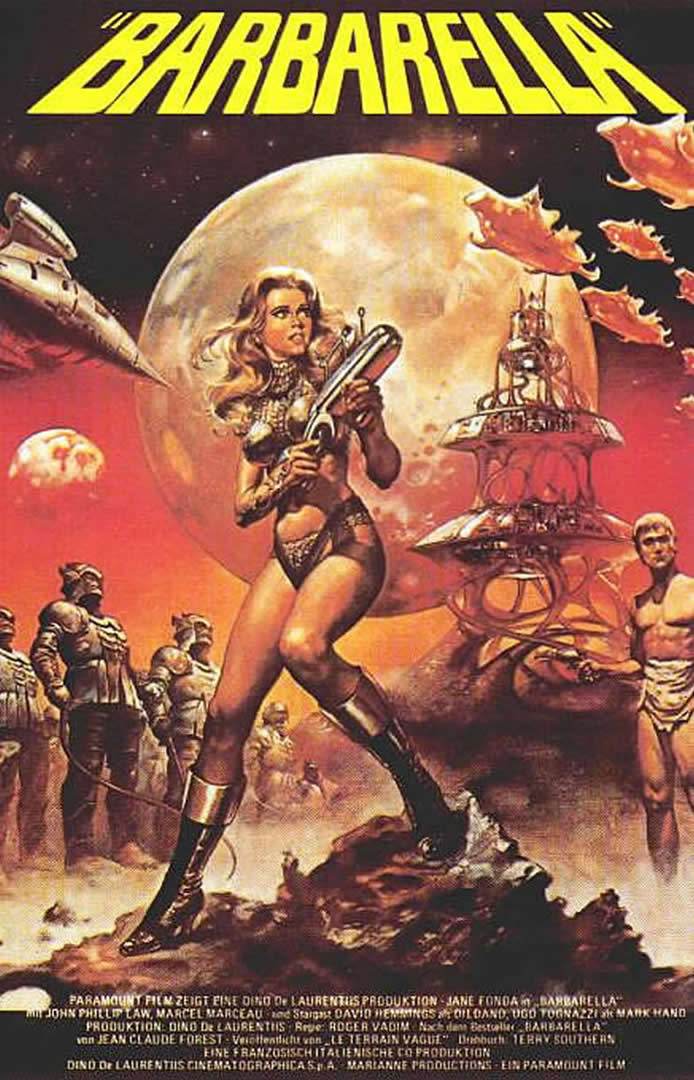 cartel de barbarella 1968