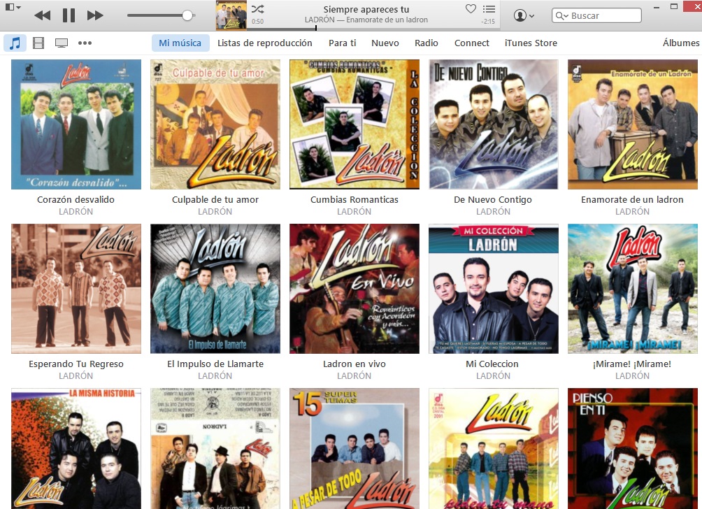 DISCOGRAFIA GRUPO LADRÓN