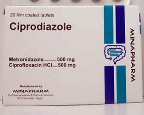 سعر ودواعي إستعمال أقراص سيبروديازول Ciprodiazole للقرحة